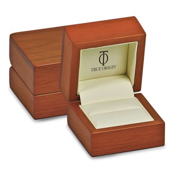 Men's 14k Gold Diamond Band—DISCONTINUED - Picture 7 of 7